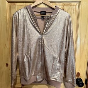 Champagne pink Bomber